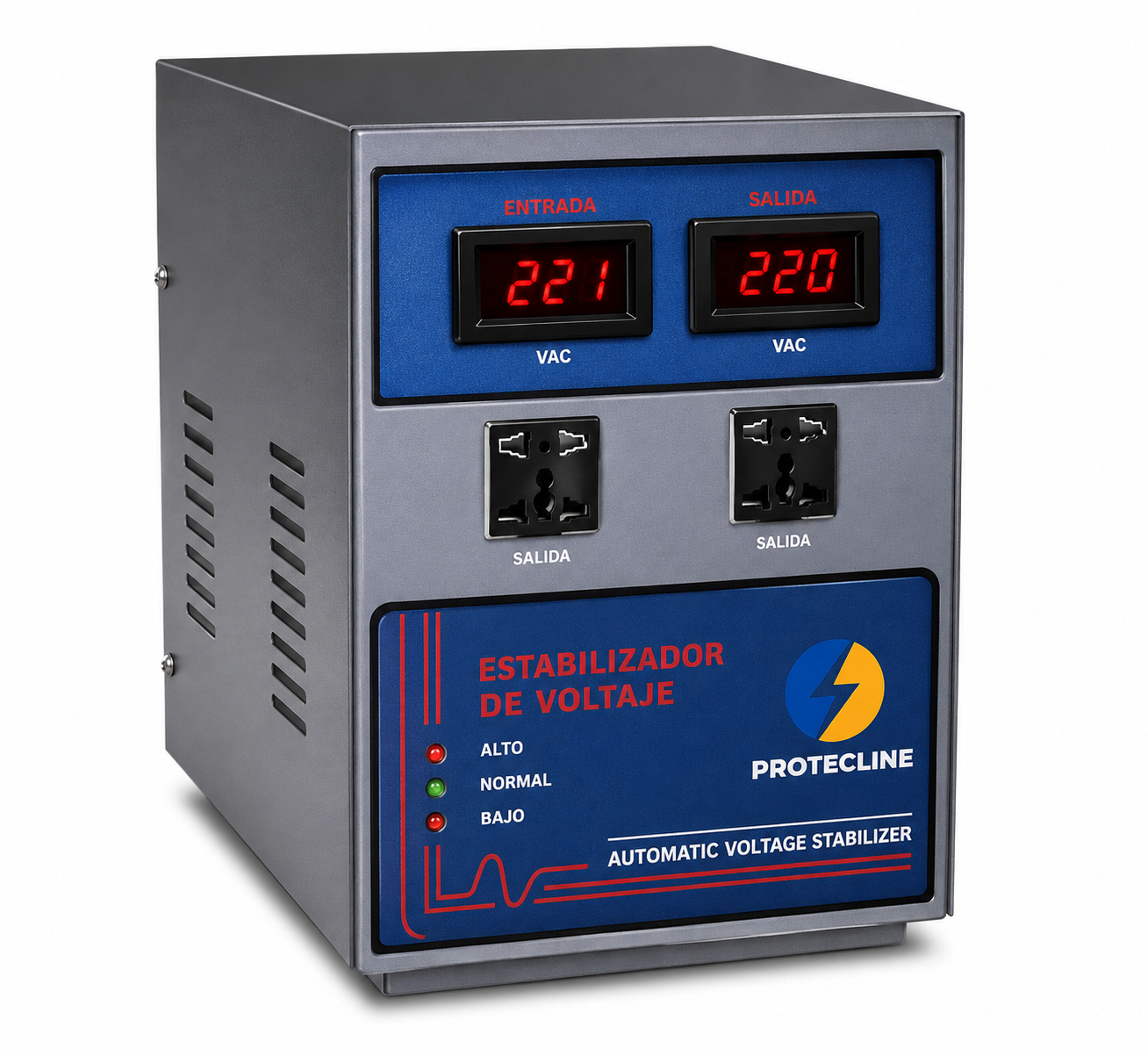 Estabilizador Trifasico 100% Estado Solido de 50 KVA STT-50K
