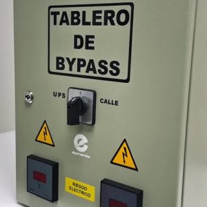 TABLERO BYPASS CON ENCLAVAMIENTO  MECANICO  TRIFASICO 10-15 KVA