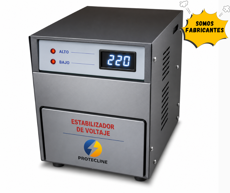 Estabilizador Monofasico 100% Estado Solido de 10 KVA STM-10K