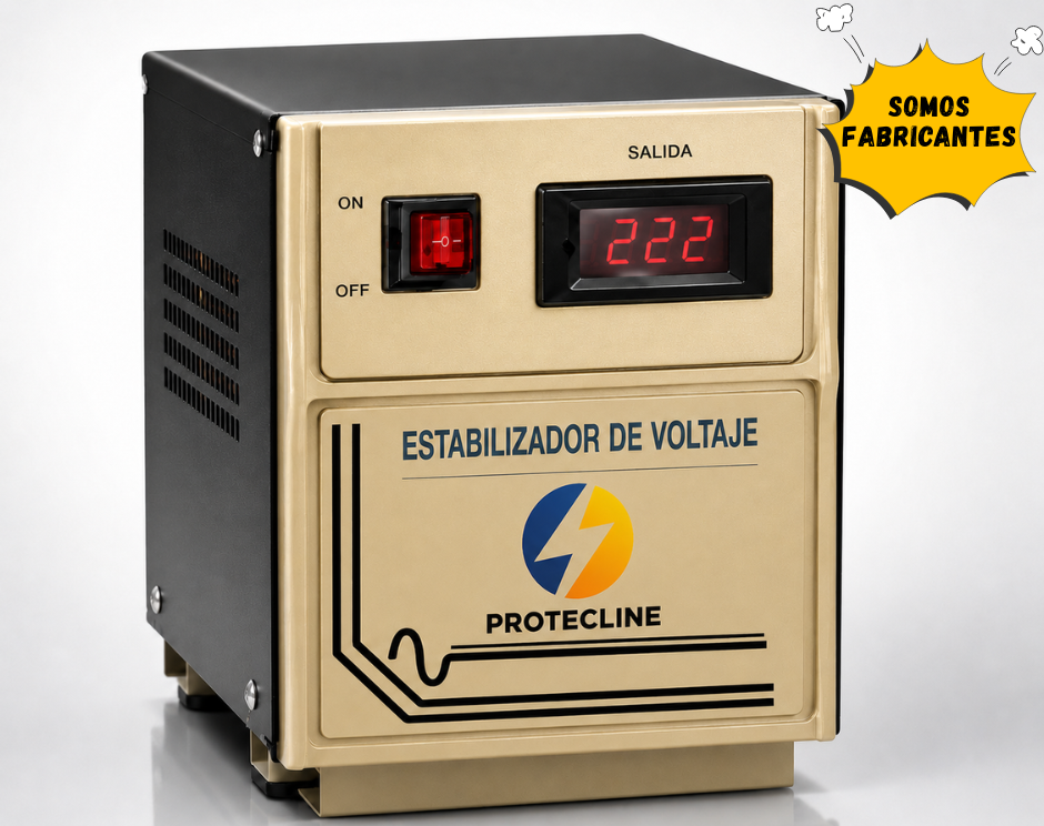 ESTABILIZADOR MONOFÁSICO 100% ESTADO SOLIDO DE 1 KVA STM-1K
