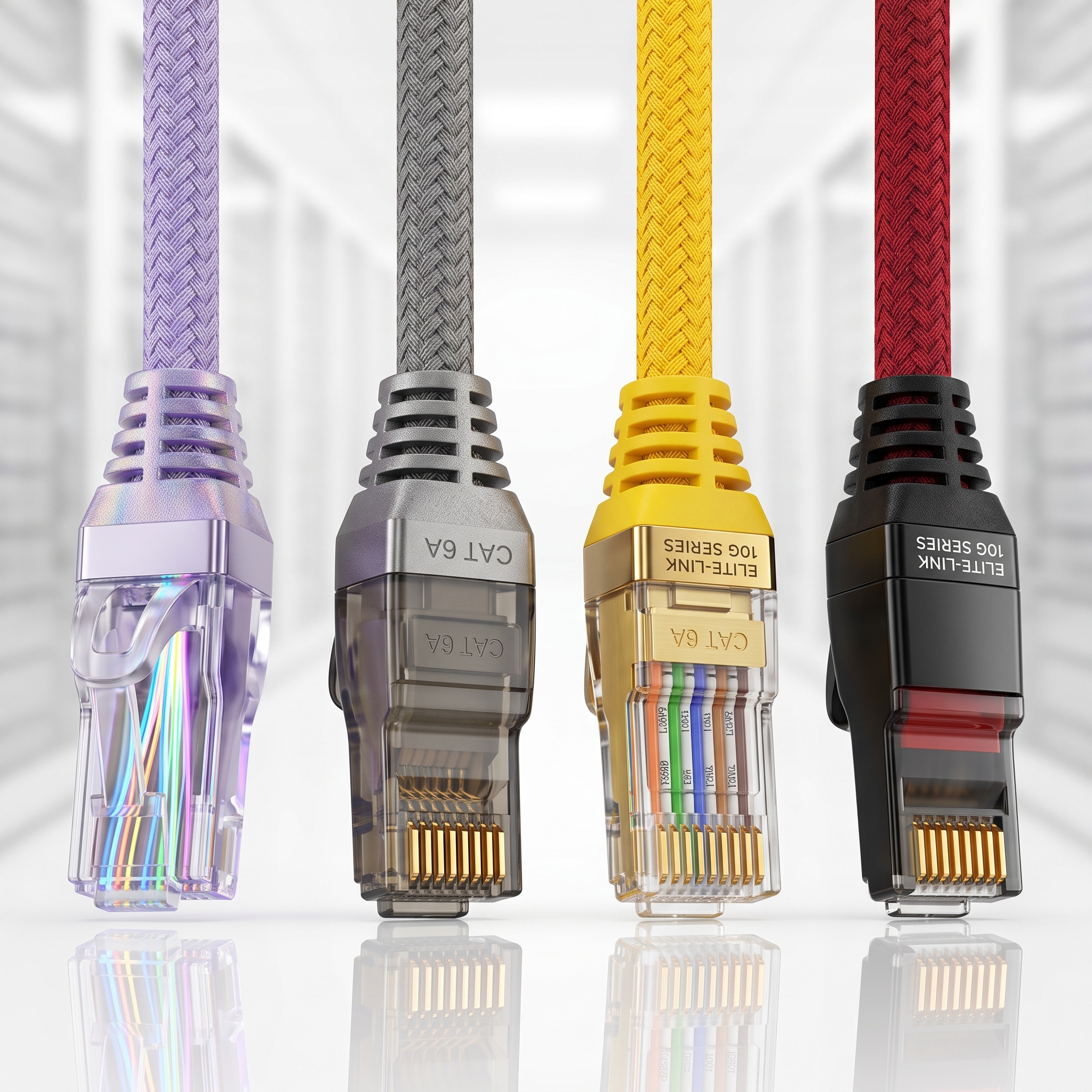 NITROTEL – UTP PATCH CORDS CAT 6 7FT MOLDED BOOT (BLUE) (NTPC6E07BUSL)