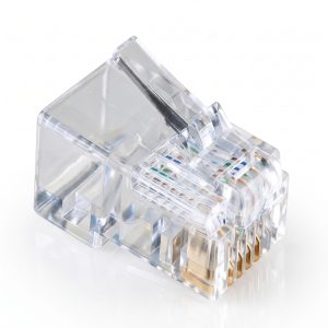 NITROTEL - RJ45 UTP CAT 6 MODULAR PLUG 8P8C (BAG OF 100 PCS) (NTMP6E)