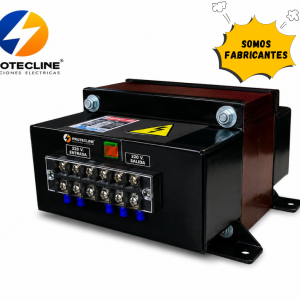 Transformador de Aislamiento Monofasico de 1 KVA (FACTOR K-1) AT-1K