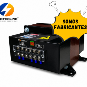 Transformador de Aislamiento Monofasico de 1 KVA (FACTOR K-13) AT-1K